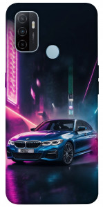 Чехол Неоновое BMW для Oppo A32