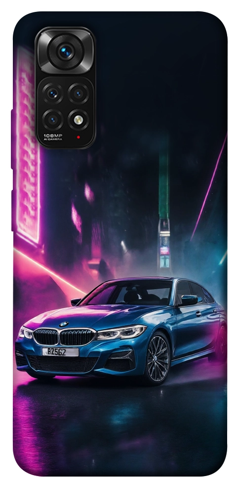 Чохол Неонове BMW для Xiaomi Redmi Note 11 (Global)