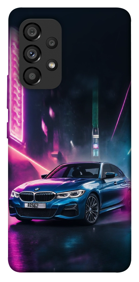 Чехол Неоновое BMW для Galaxy A53