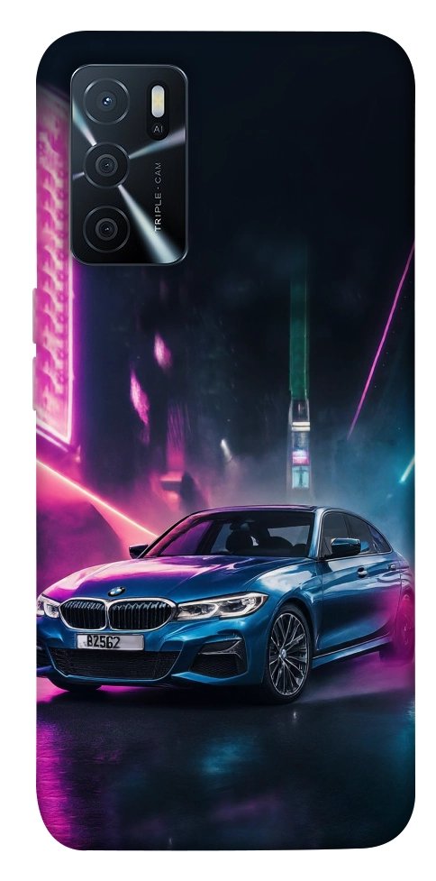 Чохол Неонове BMW для Oppo A16