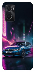 Чохол Неонове BMW для Oppo A76 4G