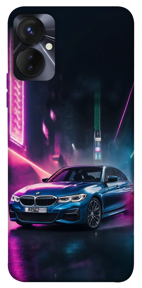 Чехол Неоновое BMW для TECNO Spark 9 Pro