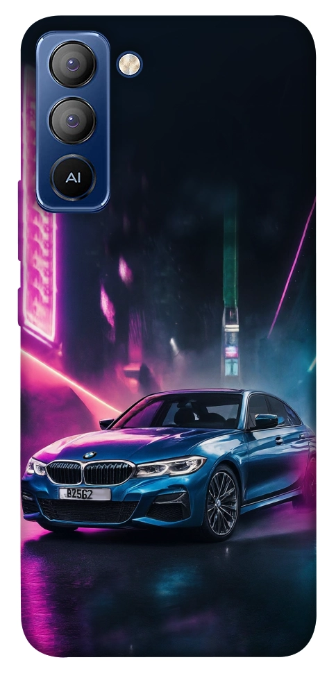 Чохол Неонове BMW для TECNO Pop 5 Pro