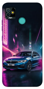 Чехол Неоновое BMW для TECNO Pop 5