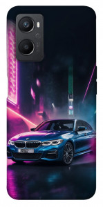 Чехол Неоновое BMW для Oppo A96