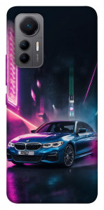 Чехол Неоновое BMW для Xiaomi 12 Lite