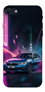 Чохол Неонове BMW для iPhone SE (2022)