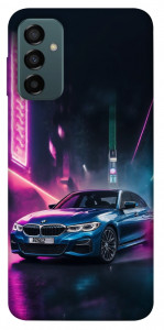 Чехол Неоновое BMW для Galaxy M13 4G