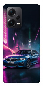 Чехол Неоновое BMW для Xiaomi Redmi Note 12 Pro+
