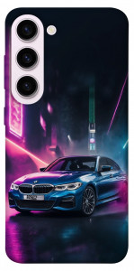 Чехол Неоновое BMW для Galaxy S23+