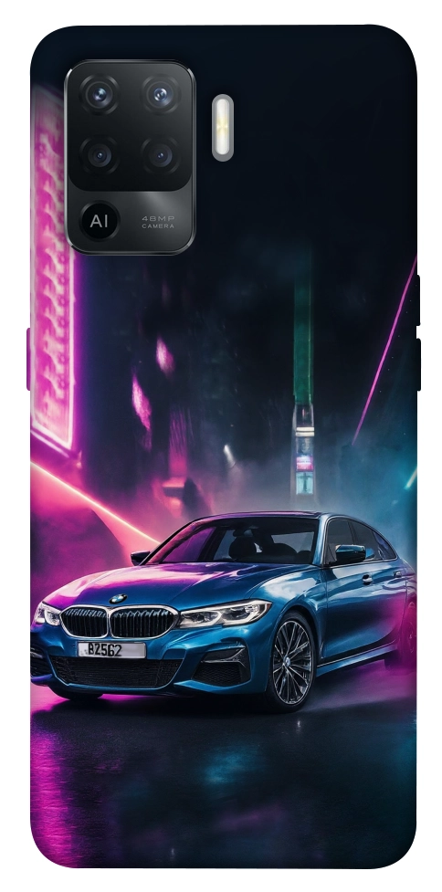 Чохол Неонове BMW для Oppo Reno 5 Lite