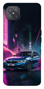 Чехол Неоновое BMW для Oppo A92s