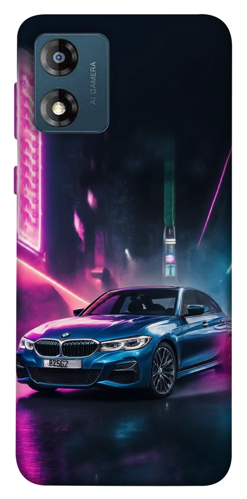Чохол Неонове BMW для Motorola Moto E13