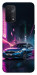 Чехол Неоновое BMW для Oppo A74 5G