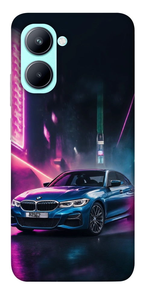 Чохол Неонове BMW для Realme C33