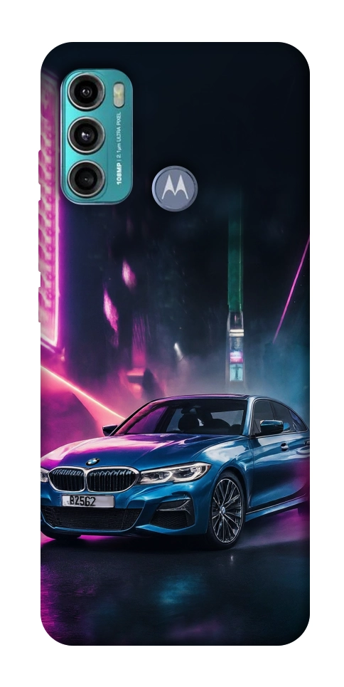 Чохол Неонове BMW для Motorola Moto G60
