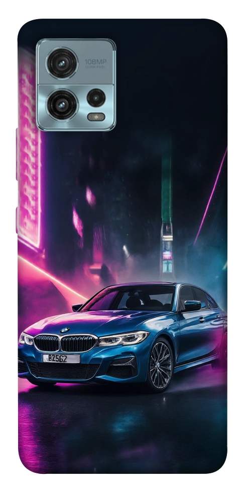 Чохол Неонове BMW для Motorola Moto G72