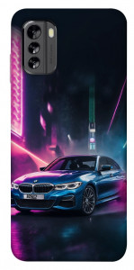 Чехол Неоновое BMW для Nokia G60