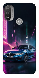 Чехол Неоновое BMW для Motorola Moto E20