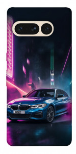 Чехол Неоновое BMW для Google Pixel 7 Pro