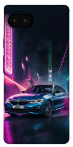 Чехол Неоновое BMW для Google Pixel 7A