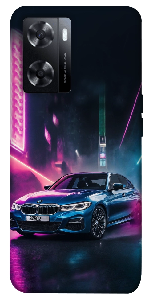 Чохол Неонове BMW для Oppo A77s