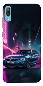Чехол Неоновое BMW для Huawei Y6 Pro (2019)