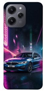 Чехол Неоновое BMW для Xiaomi Redmi 12