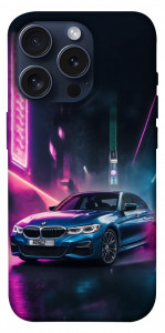 Чохол Неонове BMW для iPhone 15 Pro