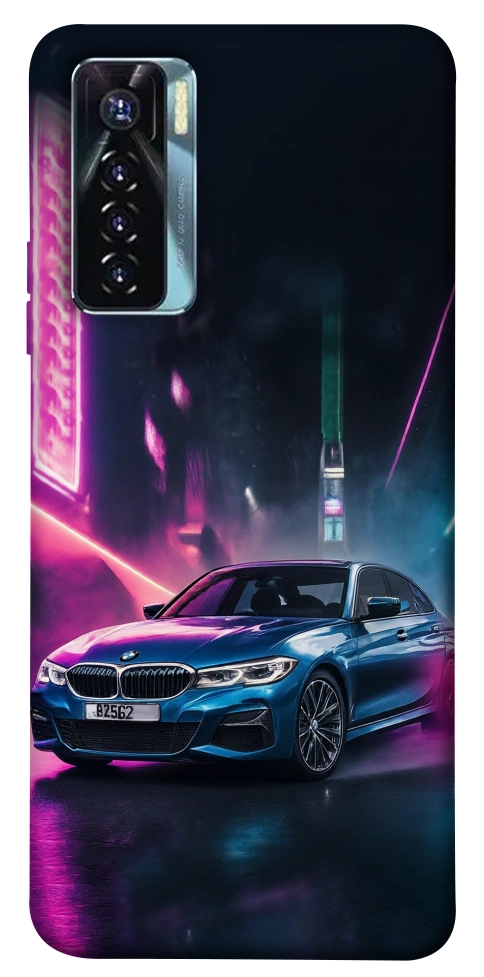 Чохол Неонове BMW для TECNO Camon 17 Pro