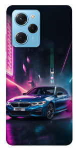 Чехол Неоновое BMW для Xiaomi Poco X5 Pro 5G