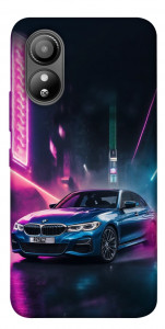 Чехол Неоновое BMW для ZTE Blade L220