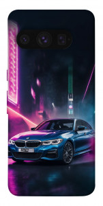 Чехол Неоновое BMW для Google Pixel 8 Pro