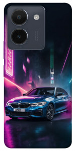 Чехол Неоновое BMW для Vivo Y36