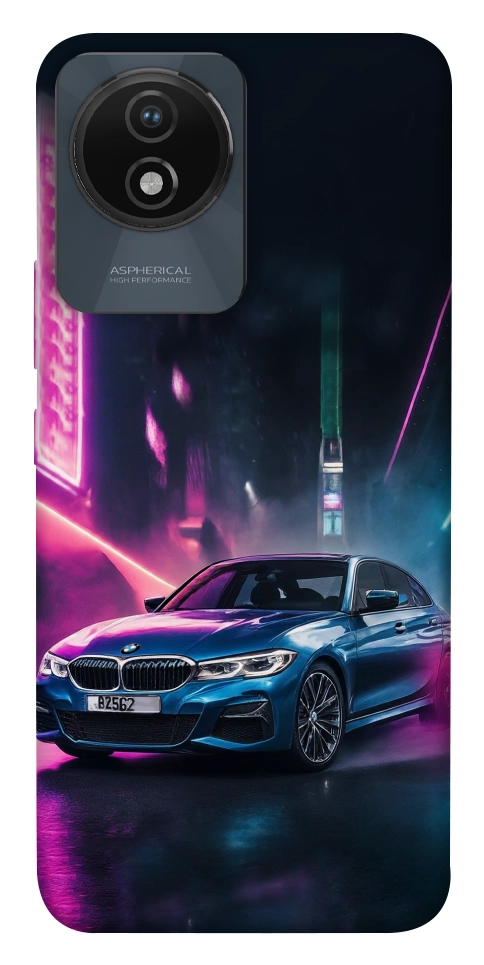 Чохол Неонове BMW для Vivo Y02