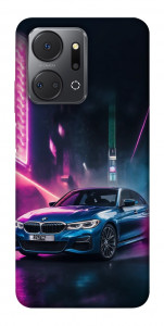 Чехол Неоновое BMW для Huawei Honor X7a