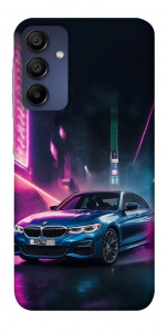 Чехол Неоновое BMW для Samsung Galaxy A15