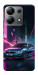 Чехол Неоновое BMW для Xiaomi Redmi Note 13 4G