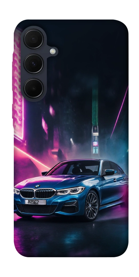 Чехол Неоновое BMW для Galaxy A55