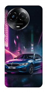 Чехол Неоновое BMW для Realme C67 4G