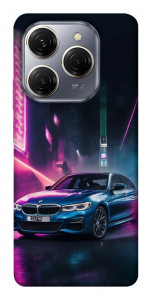 Чехол Неоновое BMW для TECNO Spark 20 Pro