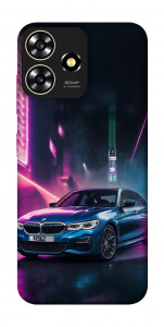 Чехол Неоновое BMW для ZTE Blade A73 4G