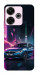 Чехол Неоновое BMW для Xiaomi Redmi 13 4G