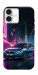 Чехол Неоновое BMW для iPhone 16
