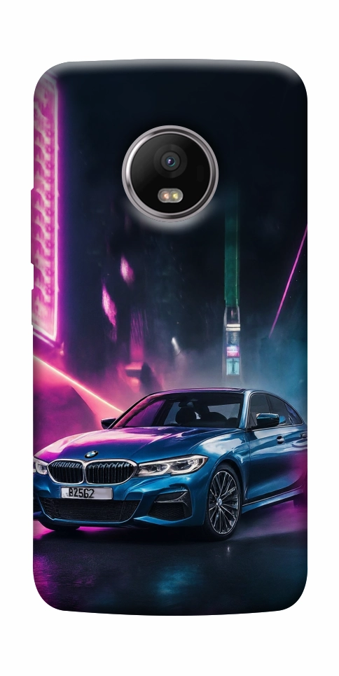 Чохол Неонове BMW для Motorola Moto G5S