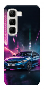 Чехол Неоновое BMW для Infinix Hot 50 4G
