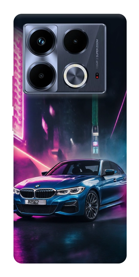 Чохол Неонове BMW для Infinix Note 40 4G