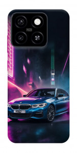 Чехол Неоновое BMW для ZTE Blade A55 4G