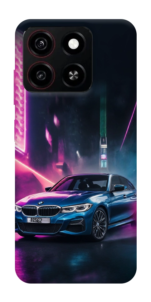 Чехол Неоновое BMW для ZTE Blade A35 4G