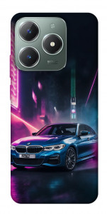 Чохол Неонове BMW для Realme C61